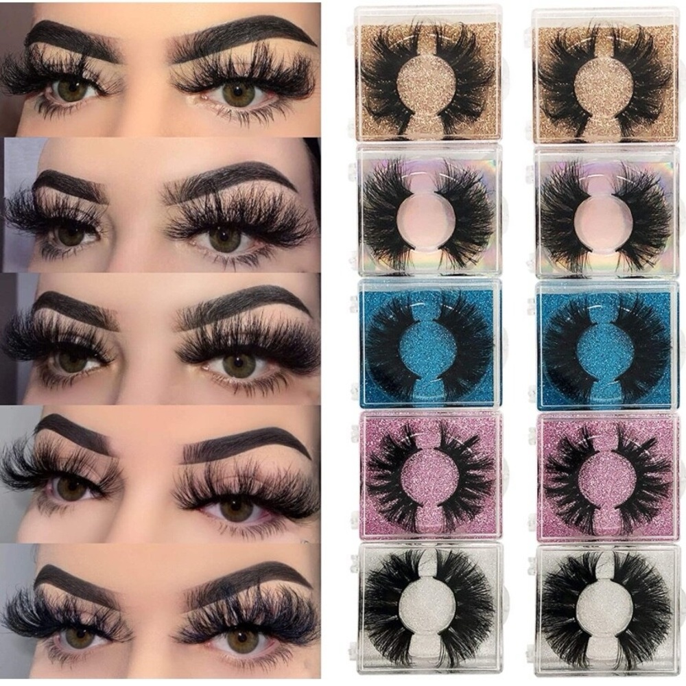 False Eyelashes Lashes Bulk 50 Pairs Wholesale - Picture 5 of 6